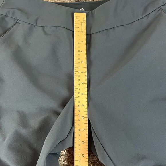 Adidas Fleece Lined Golf Pants Men's L 34X31 Pull On Blue Performance Stretch - Picture 6 of 12